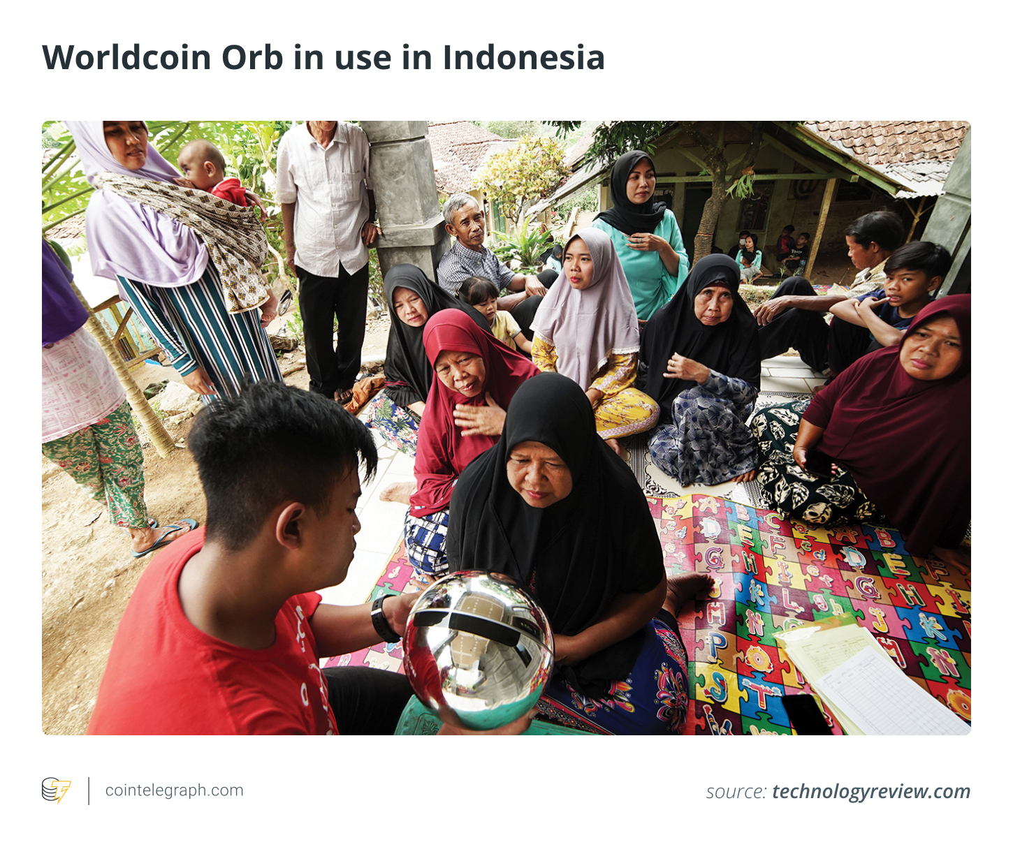 Worldcoin Orb Endonezya'da kullanılıyor