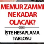 KAMU ÇALIŞANLARI MAAŞ ARTIŞININ 2025 YILI HESAPLANMASI (TAHMİNİ ORAN TABLOSU) | Kamu çalışanlarının maaşları yeni yılda ne kadar olacak? Kaç TL olacak? İşte 4 aylık enflasyon farkı ve kamu çalışanları faiz artırımı!