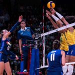 FIVB Ligi’nin (VNL) son yarışmasında İtalya Brezilya’yı 3-1 mağlup etti.