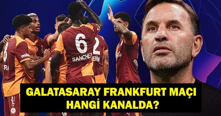 Galatasaray Frankfurt hangi kanalda maç? Oyun saat kaç? İşte Marco Guida tarafından yönetilecek GS Frankfurt maçı hakkında bilgi …