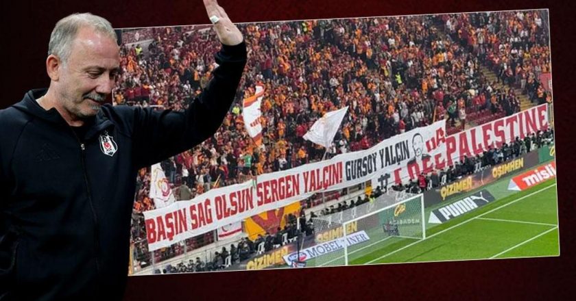 Galatasaray hayranlarından Sergen Yalçın için önemli bir hareket
