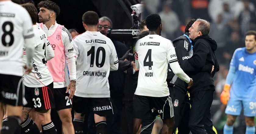 Son dakika spor haberleri | Derbide gerginlik sürüyor! Orkun Kökçü ve Sergen Yalçın ihraç edildi