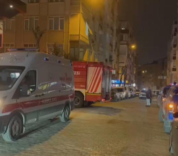 Güngören’deki 6 katlı bina alev alev!